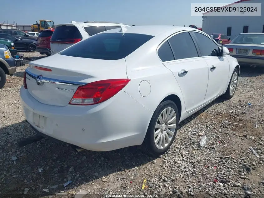 2013 Buick Regal Turbo - Premium 1 VIN: 2G4GS5EVXD9125024 Lot: 45455479