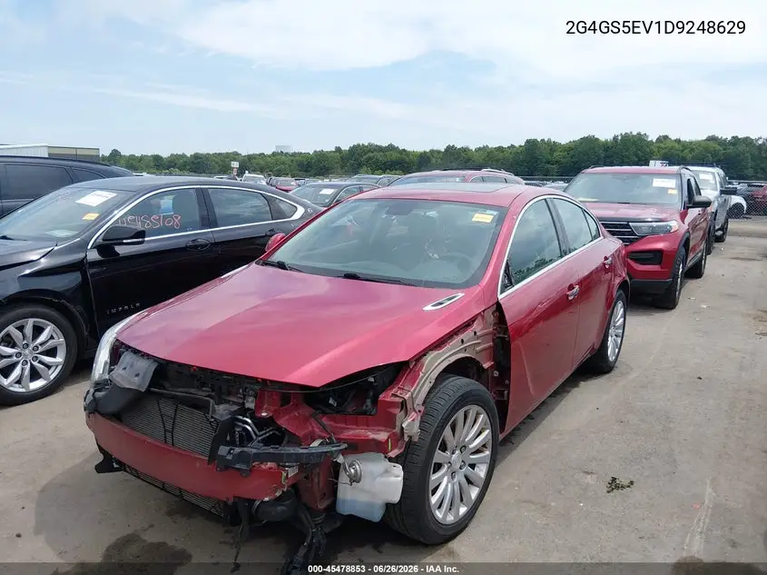 2013 Buick Regal Turbo - Premium 1 VIN: 2G4GS5EV1D9248629 Lot: 45478853