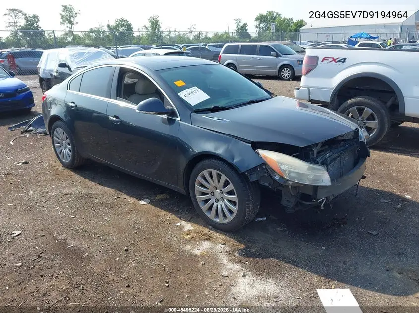 2013 Buick Regal Turbo - Premium 1 VIN: 2G4GS5EV7D9194964 Lot: 45495224