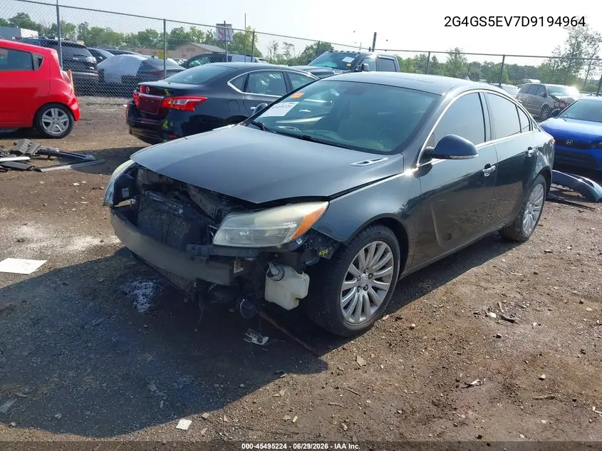 2013 Buick Regal Turbo - Premium 1 VIN: 2G4GS5EV7D9194964 Lot: 45495224