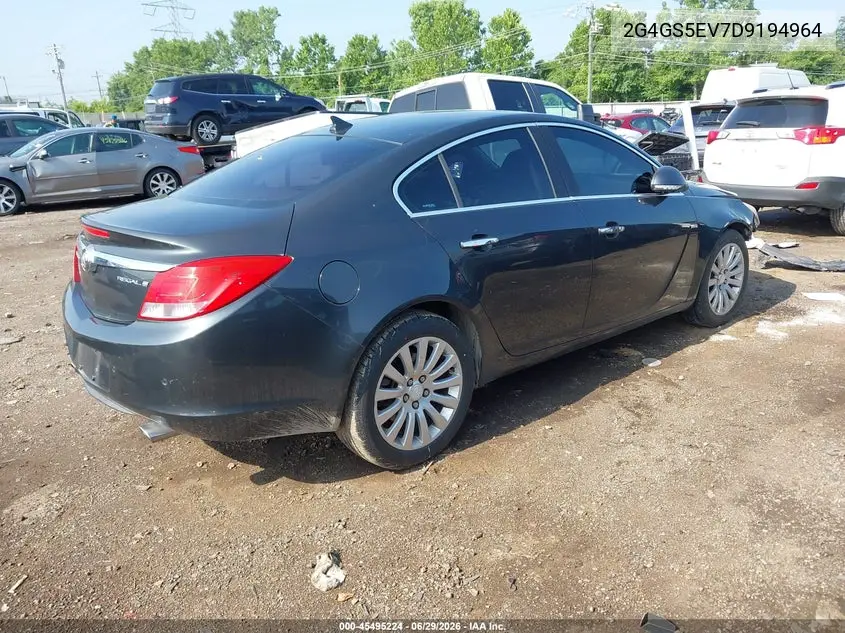 2013 Buick Regal Turbo - Premium 1 VIN: 2G4GS5EV7D9194964 Lot: 45495224