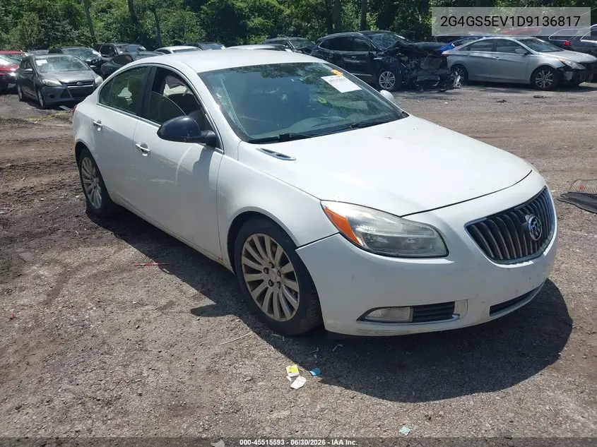 2013 Buick Regal Turbo - Premium 1 VIN: 2G4GS5EV1D9136817 Lot: 45515593