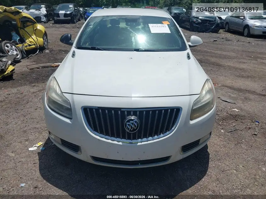 2013 Buick Regal Turbo - Premium 1 VIN: 2G4GS5EV1D9136817 Lot: 45515593