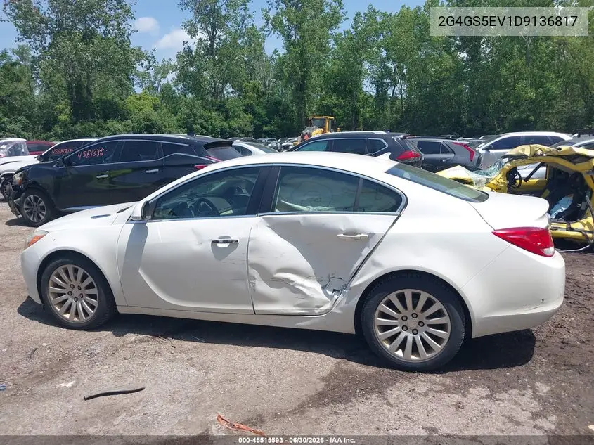 2013 Buick Regal Turbo - Premium 1 VIN: 2G4GS5EV1D9136817 Lot: 45515593