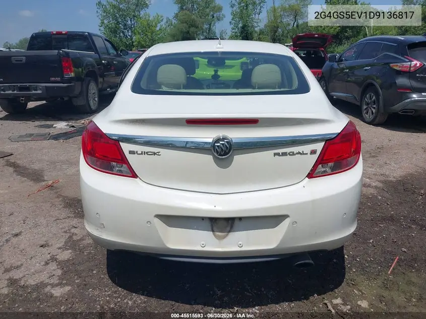 2013 Buick Regal Turbo - Premium 1 VIN: 2G4GS5EV1D9136817 Lot: 45515593