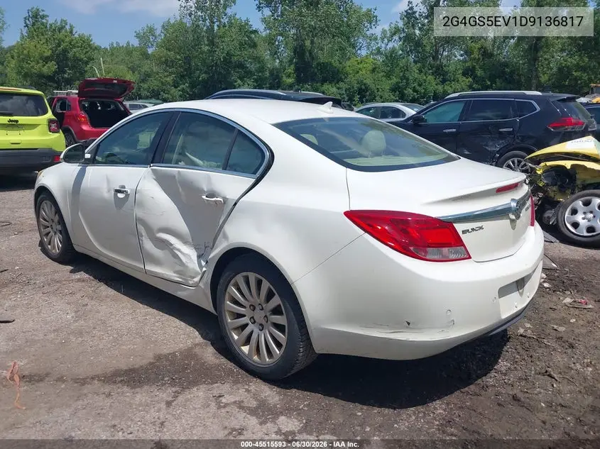 2013 Buick Regal Turbo - Premium 1 VIN: 2G4GS5EV1D9136817 Lot: 45515593