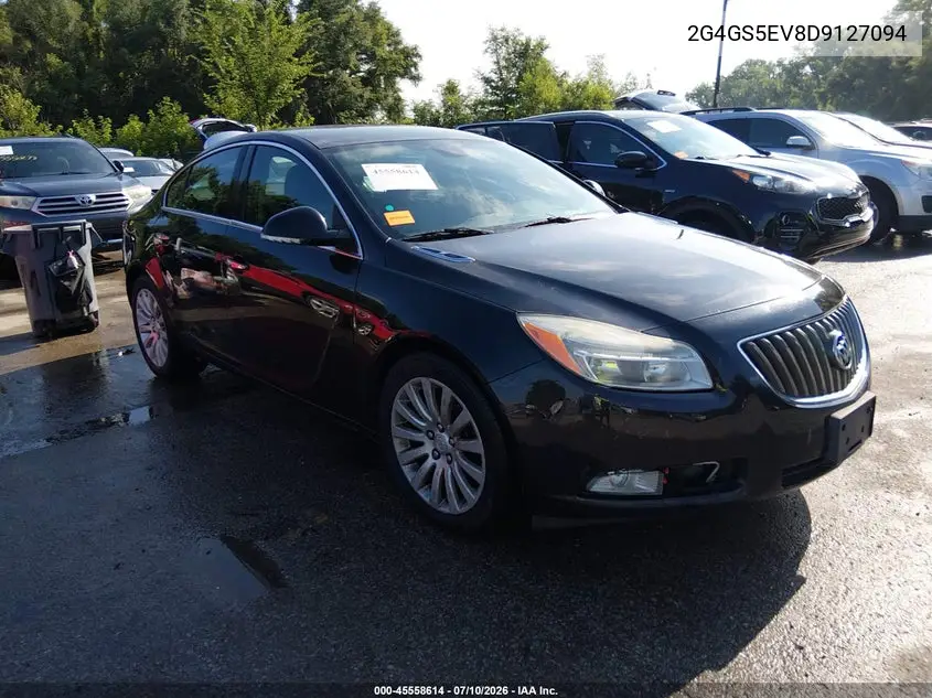 2013 Buick Regal Turbo - Premium 1 VIN: 2G4GS5EV8D9127094 Lot: 45558614