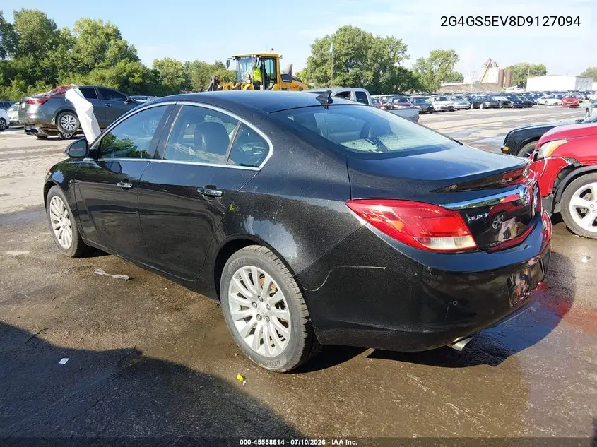 2013 Buick Regal Turbo - Premium 1 VIN: 2G4GS5EV8D9127094 Lot: 45558614
