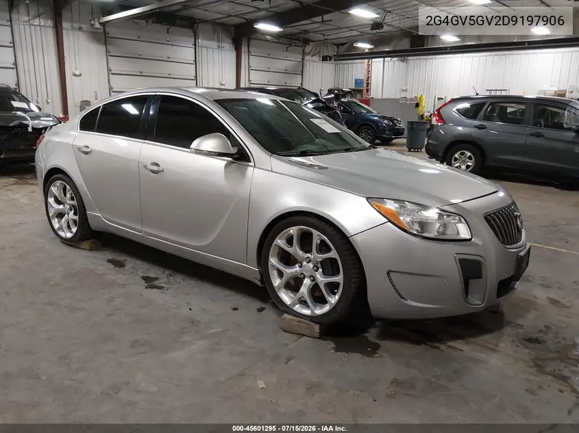 2013 Buick Regal Gs VIN: 2G4GV5GV2D9197906 Lot: 45601295