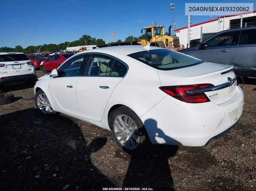 2014 Buick Regal Turbo/E-Assist Premium I VIN: 2G4GN5EX4E9320062 Lot: 45349828