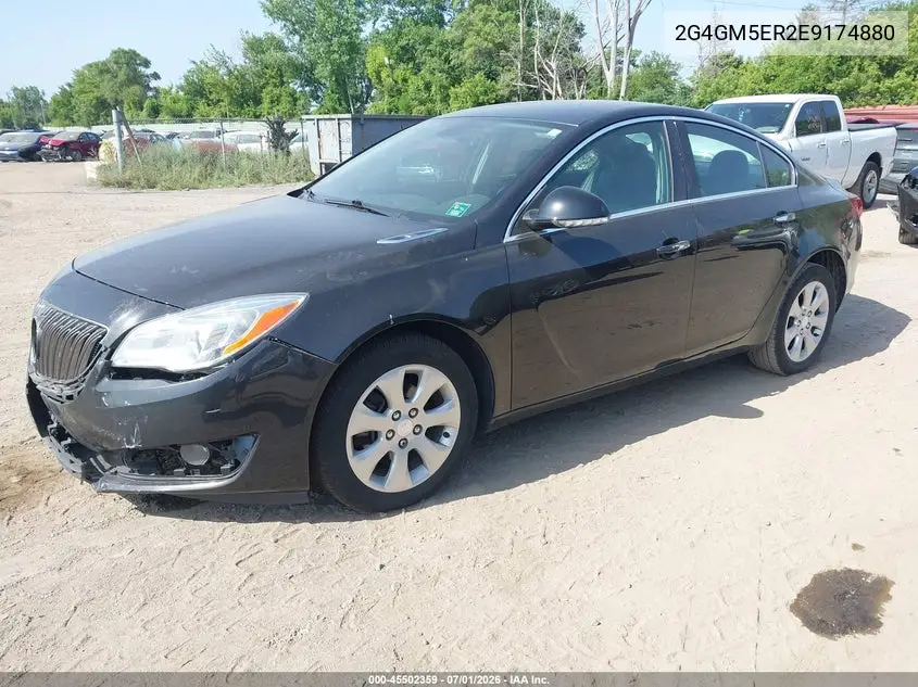 2014 Buick Regal Turbo/E-Assist Premium I VIN: 2G4GM5ER2E9174880 Lot: 45502359