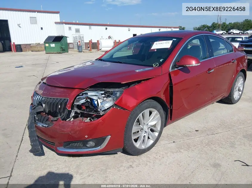 2014 Buick Regal Turbo/E-Assist Premium I VIN: 2G4GN5EX8E9226458 Lot: 45505316
