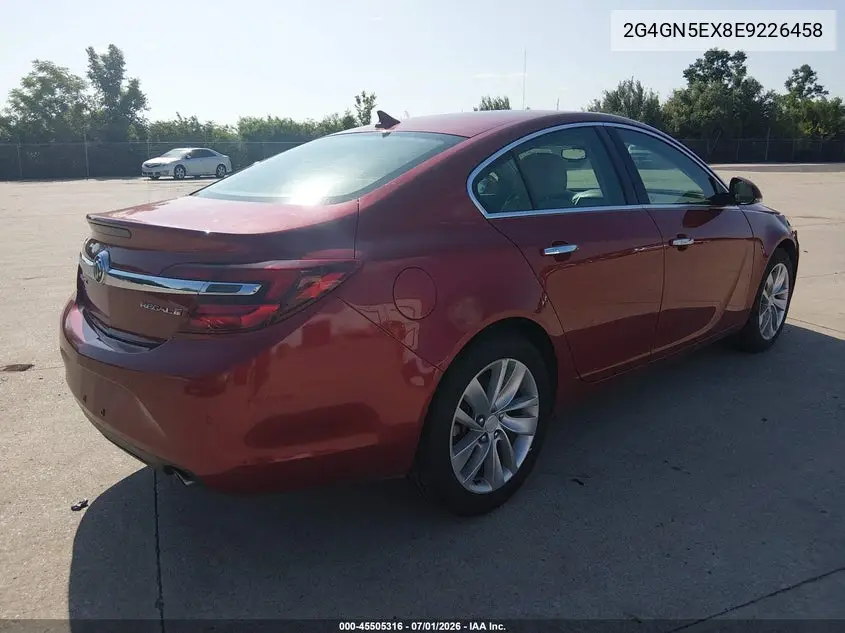 2014 Buick Regal Turbo/E-Assist Premium I VIN: 2G4GN5EX8E9226458 Lot: 45505316