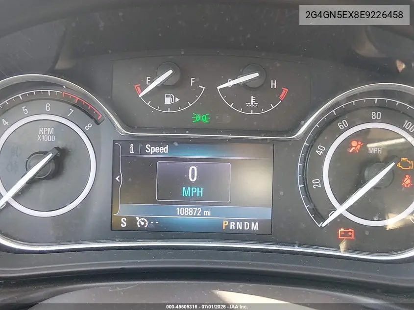 2014 Buick Regal Turbo/E-Assist Premium I VIN: 2G4GN5EX8E9226458 Lot: 45505316
