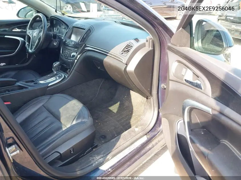 2014 Buick Regal Turbo VIN: 2G4GK5EX2E9256046 Lot: 45520599