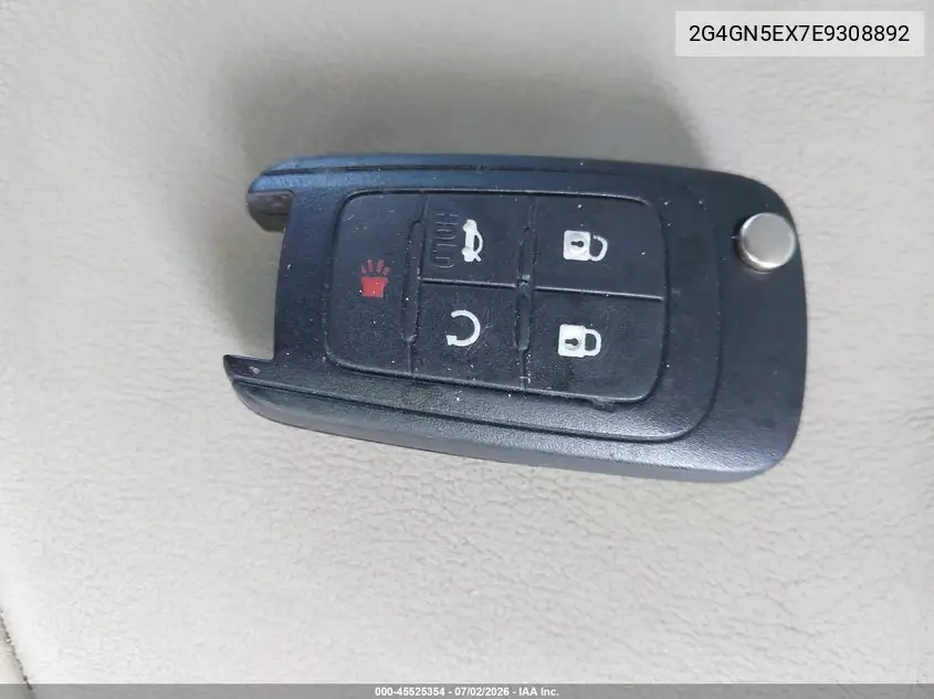 2014 Buick Regal Turbo/E-Assist Premium I VIN: 2G4GN5EX7E9308892 Lot: 45525354