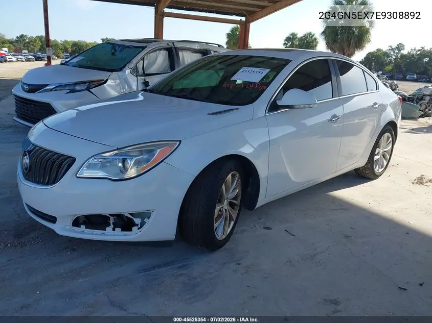 2014 Buick Regal Turbo/E-Assist Premium I VIN: 2G4GN5EX7E9308892 Lot: 45525354
