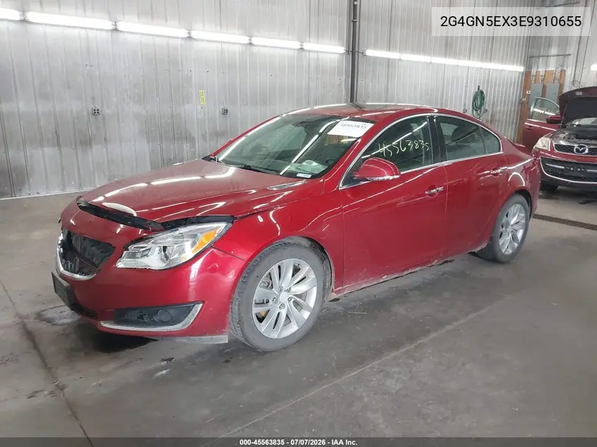 2014 Buick Regal Turbo/E-Assist Premium I VIN: 2G4GN5EX3E9310655 Lot: 45563835