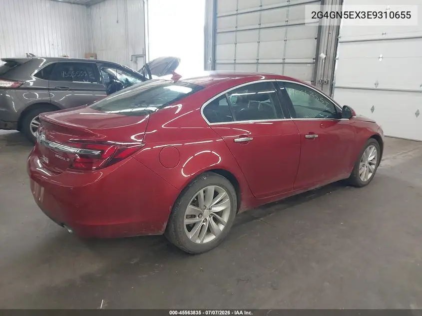 2014 Buick Regal Turbo/E-Assist Premium I VIN: 2G4GN5EX3E9310655 Lot: 45563835