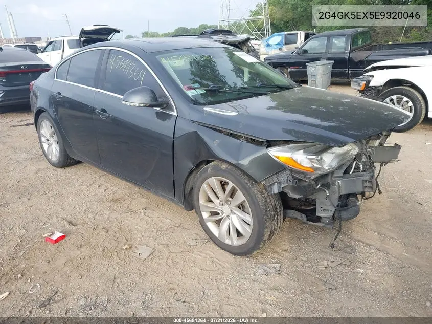 2014 Buick Regal Turbo VIN: 2G4GK5EX5E9320046 Lot: 45681364