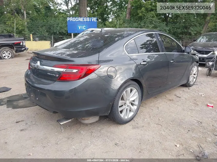 2014 Buick Regal Turbo VIN: 2G4GK5EX5E9320046 Lot: 45681364