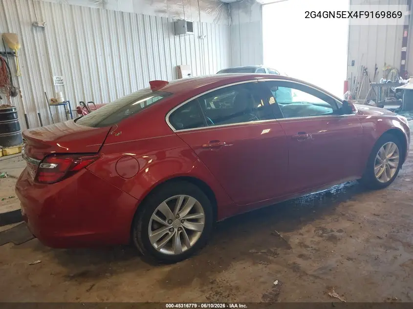 2015 Buick Regal Turbo/E-Assist Premium I VIN: 2G4GN5EX4F9169869 Lot: 45316779