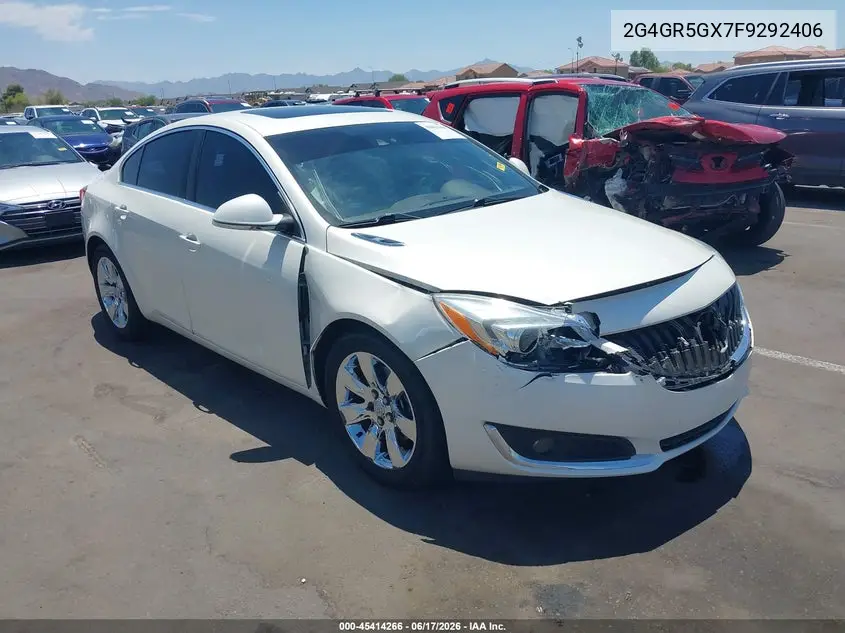 2015 Buick Regal Turbo Premium Ii VIN: 2G4GR5GX7F9292406 Lot: 45414266