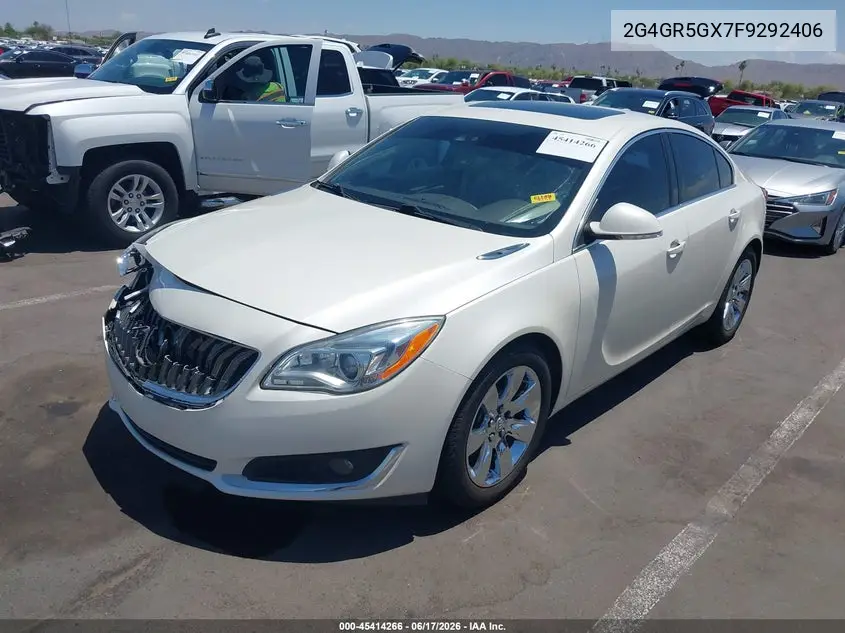 2015 Buick Regal Turbo Premium Ii VIN: 2G4GR5GX7F9292406 Lot: 45414266