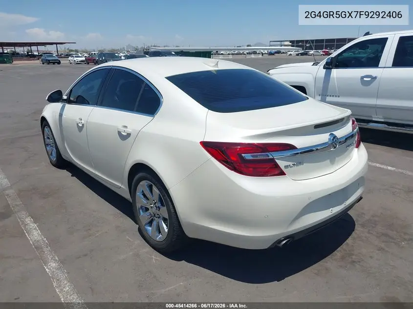 2015 Buick Regal Turbo Premium Ii VIN: 2G4GR5GX7F9292406 Lot: 45414266