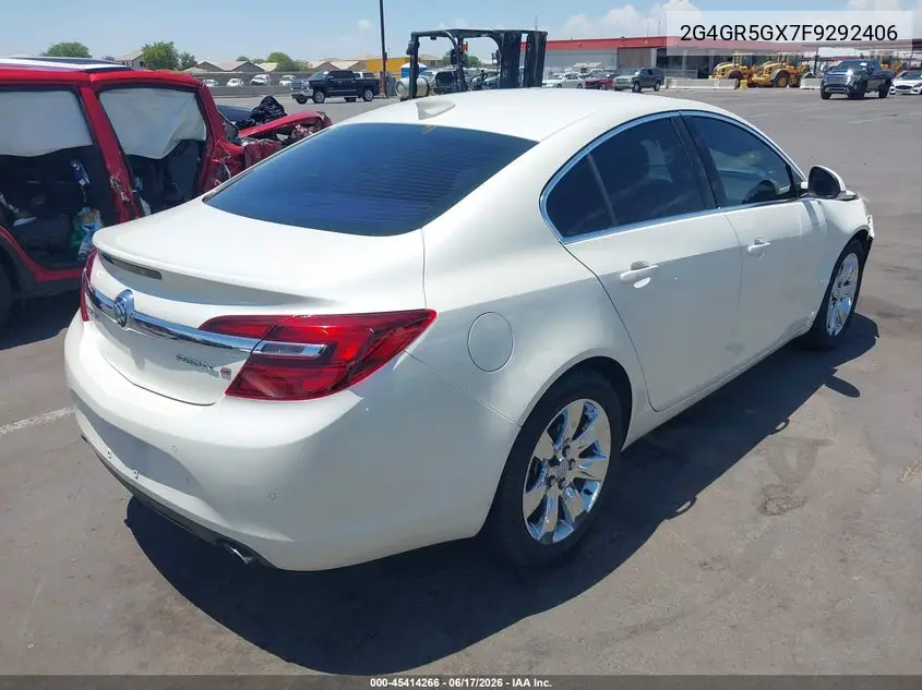 2015 Buick Regal Turbo Premium Ii VIN: 2G4GR5GX7F9292406 Lot: 45414266