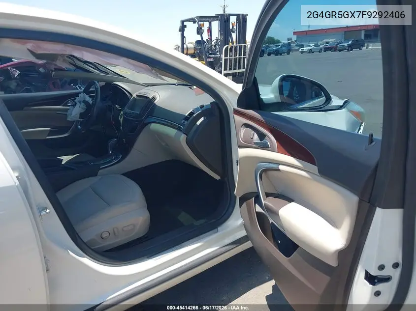 2015 Buick Regal Turbo Premium Ii VIN: 2G4GR5GX7F9292406 Lot: 45414266