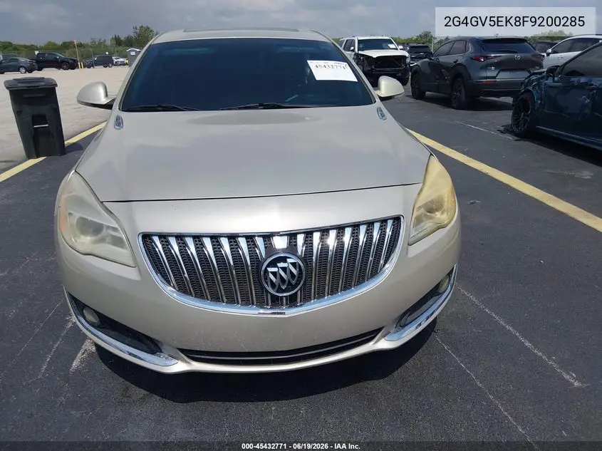 2015 Buick Regal 1Fl VIN: 2G4GV5EK8F9200285 Lot: 45432771