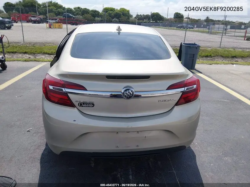 2015 Buick Regal 1Fl VIN: 2G4GV5EK8F9200285 Lot: 45432771