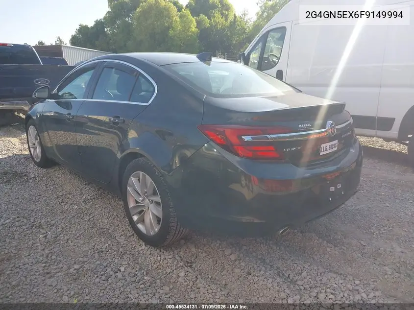 2015 Buick Regal Turbo/E-Assist Premium I VIN: 2G4GN5EX6F9149994 Lot: 45534131