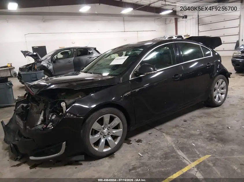 2015 Buick Regal Turbo VIN: 2G4GK5EX4F9256700 Lot: 45640554