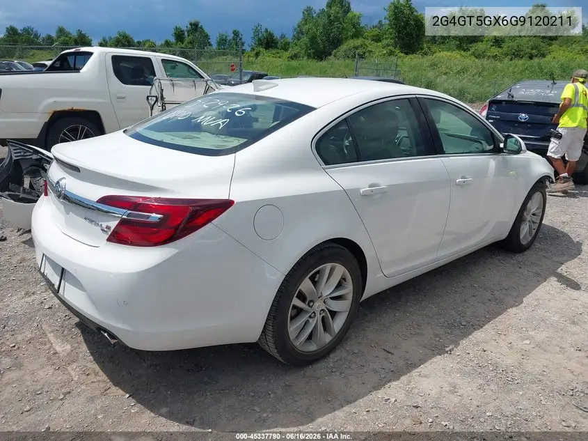 2016 Buick Regal Turbo Premium Ii VIN: 2G4GT5GX6G9120211 Lot: 45337790