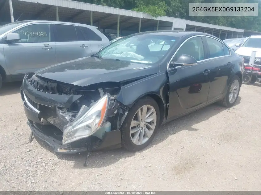 2016 Buick Regal Turbo VIN: 2G4GK5EX0G9133204 Lot: 45423261