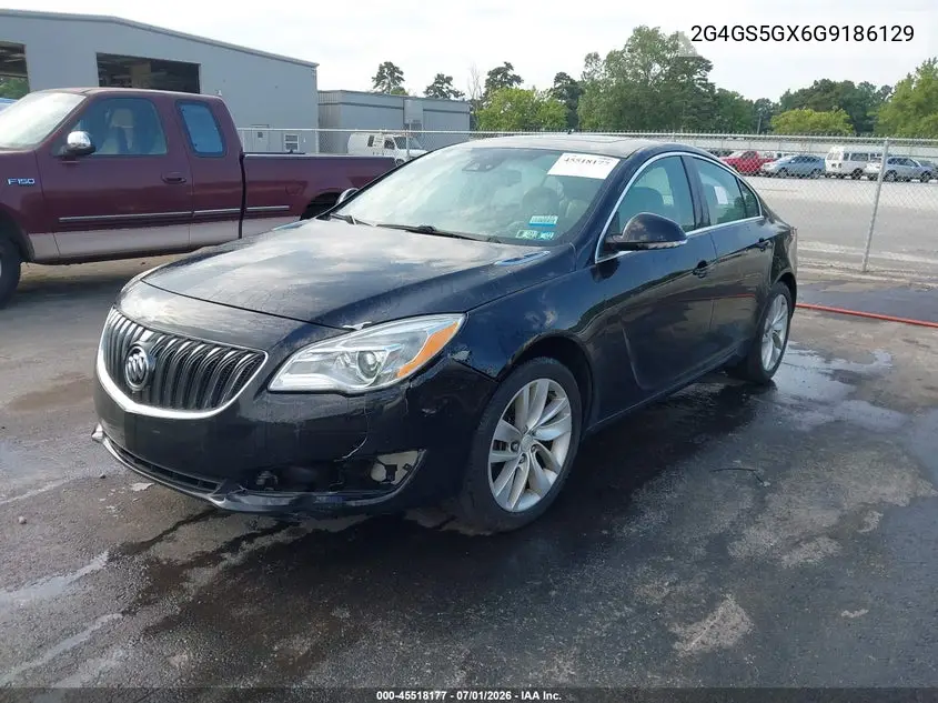 2016 Buick Regal Turbo Premium Ii VIN: 2G4GS5GX6G9186129 Lot: 45518177