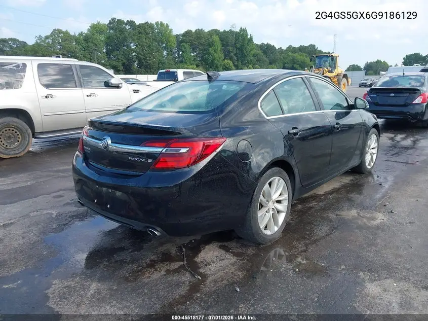 2016 Buick Regal Turbo Premium Ii VIN: 2G4GS5GX6G9186129 Lot: 45518177