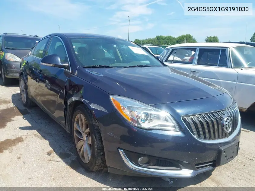 2016 Buick Regal Turbo Premium Ii VIN: 2G4GS5GX1G9191030 Lot: 45526236