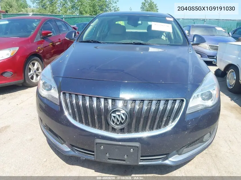 2016 Buick Regal Turbo Premium Ii VIN: 2G4GS5GX1G9191030 Lot: 45526236