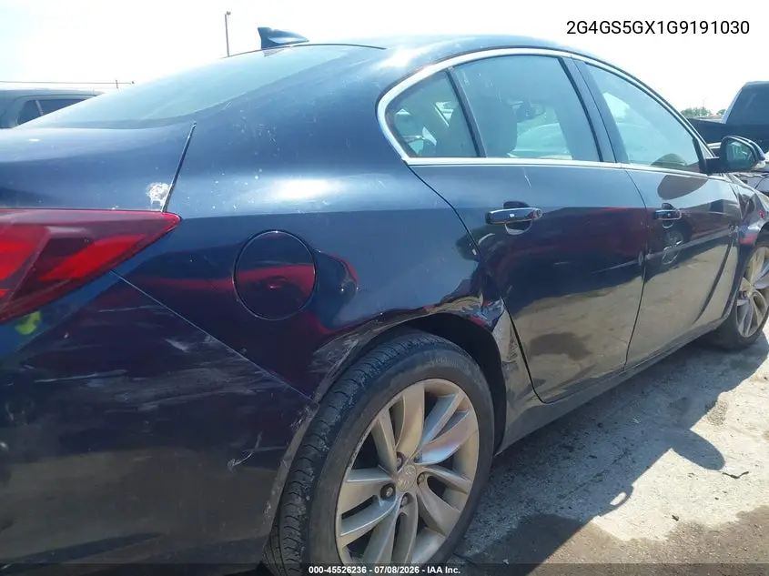 2016 Buick Regal Turbo Premium Ii VIN: 2G4GS5GX1G9191030 Lot: 45526236