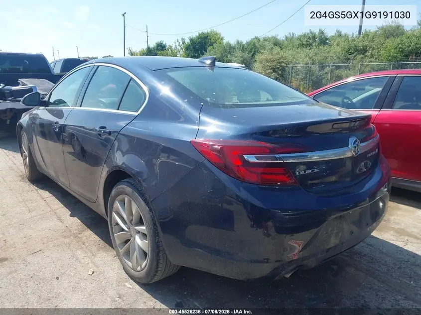 2016 Buick Regal Turbo Premium Ii VIN: 2G4GS5GX1G9191030 Lot: 45526236
