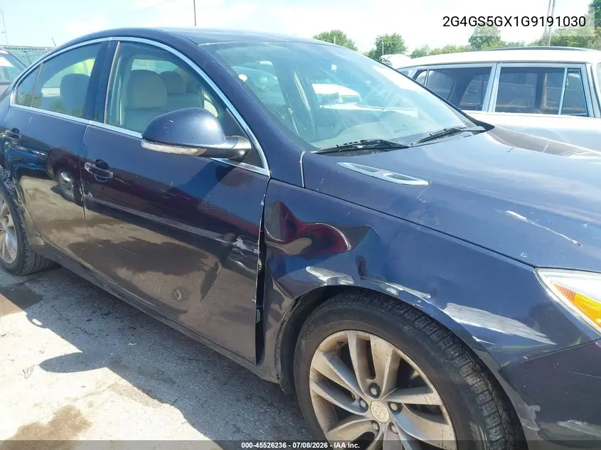 2016 Buick Regal Turbo Premium Ii VIN: 2G4GS5GX1G9191030 Lot: 45526236