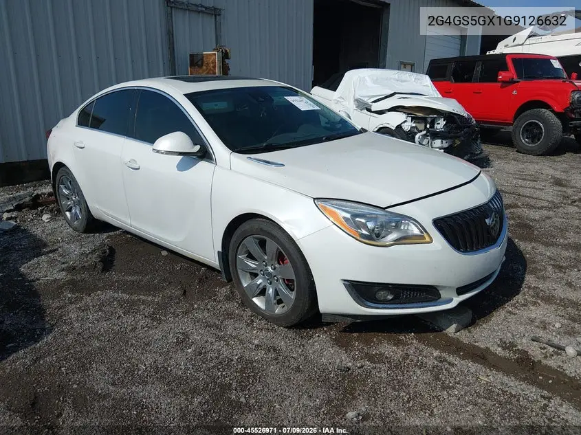 2016 Buick Regal Turbo Premium Ii VIN: 2G4GS5GX1G9126632 Lot: 45526971