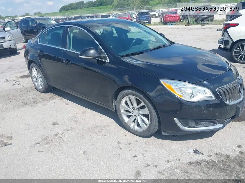 2016 Buick Regal Turbo Premium Ii VIN: 2G4GS5GX5G9201879 Lot: 45550645