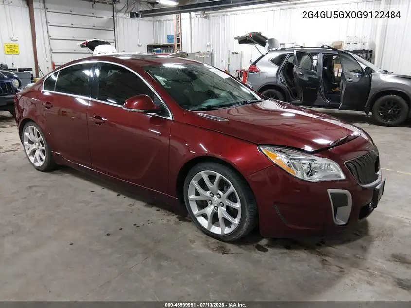 2016 Buick Regal Turbo Gs VIN: 2G4GU5GX0G9122484 Lot: 45599951