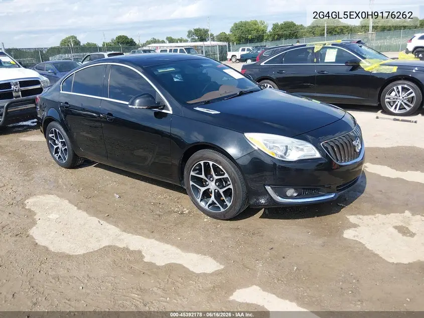 2017 Buick Regal Turbo Sport Touring VIN: 2G4GL5EX0H9176262 Lot: 45392178