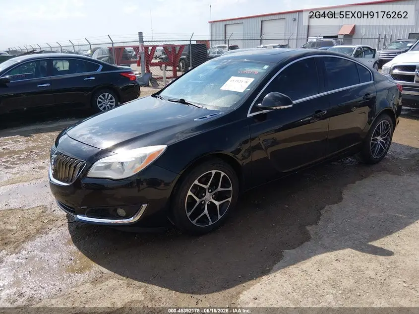 2017 Buick Regal Turbo Sport Touring VIN: 2G4GL5EX0H9176262 Lot: 45392178