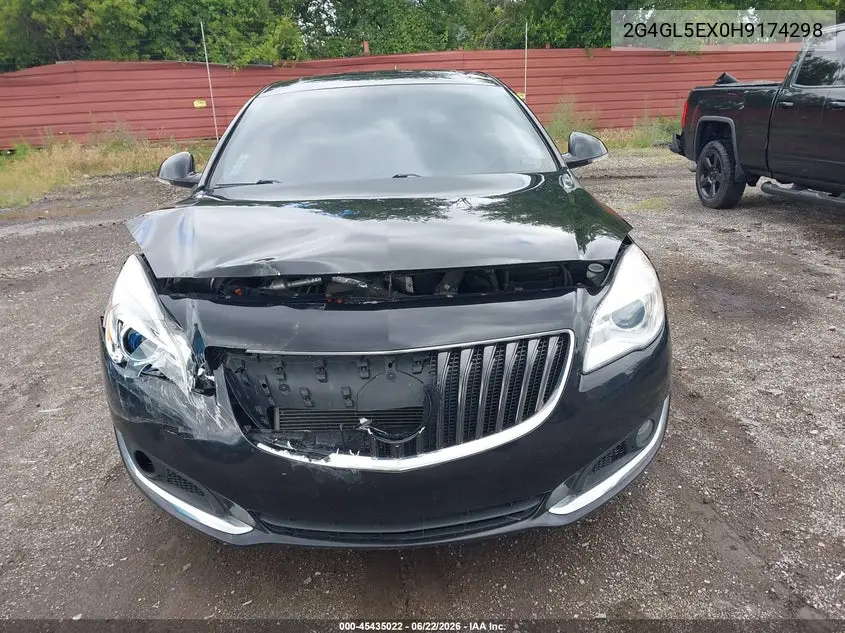 2017 Buick Regal Turbo Sport Touring VIN: 2G4GL5EX0H9174298 Lot: 45435022